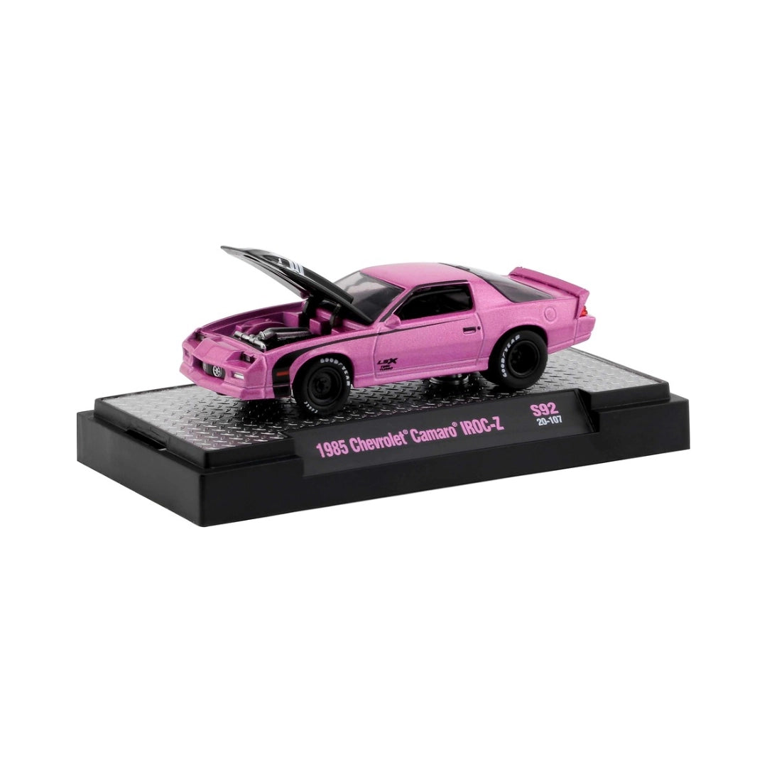 Chevrolet Camaro IROC-Z Pink Black Rims