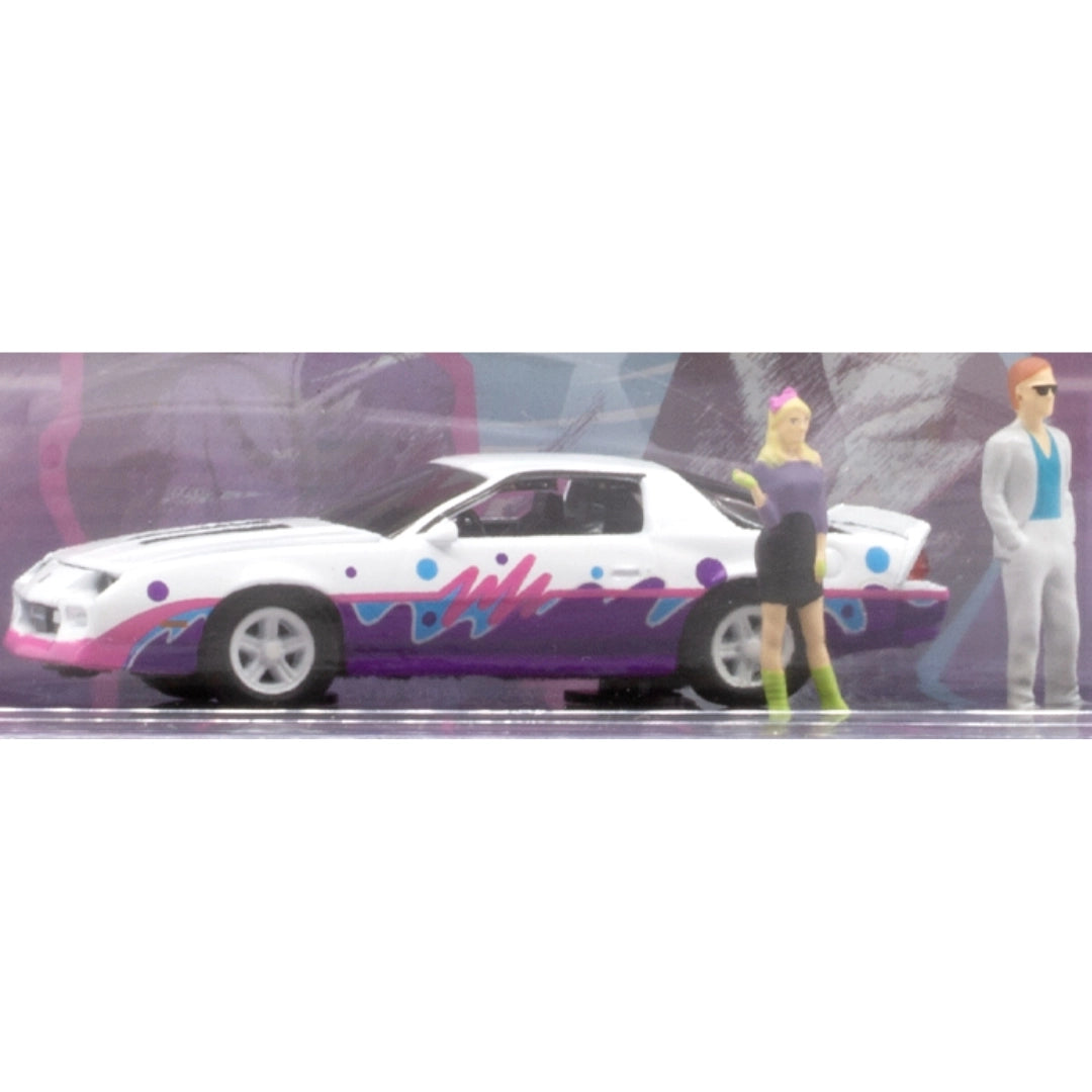 Camaro IROC-Z White Purple Graphics