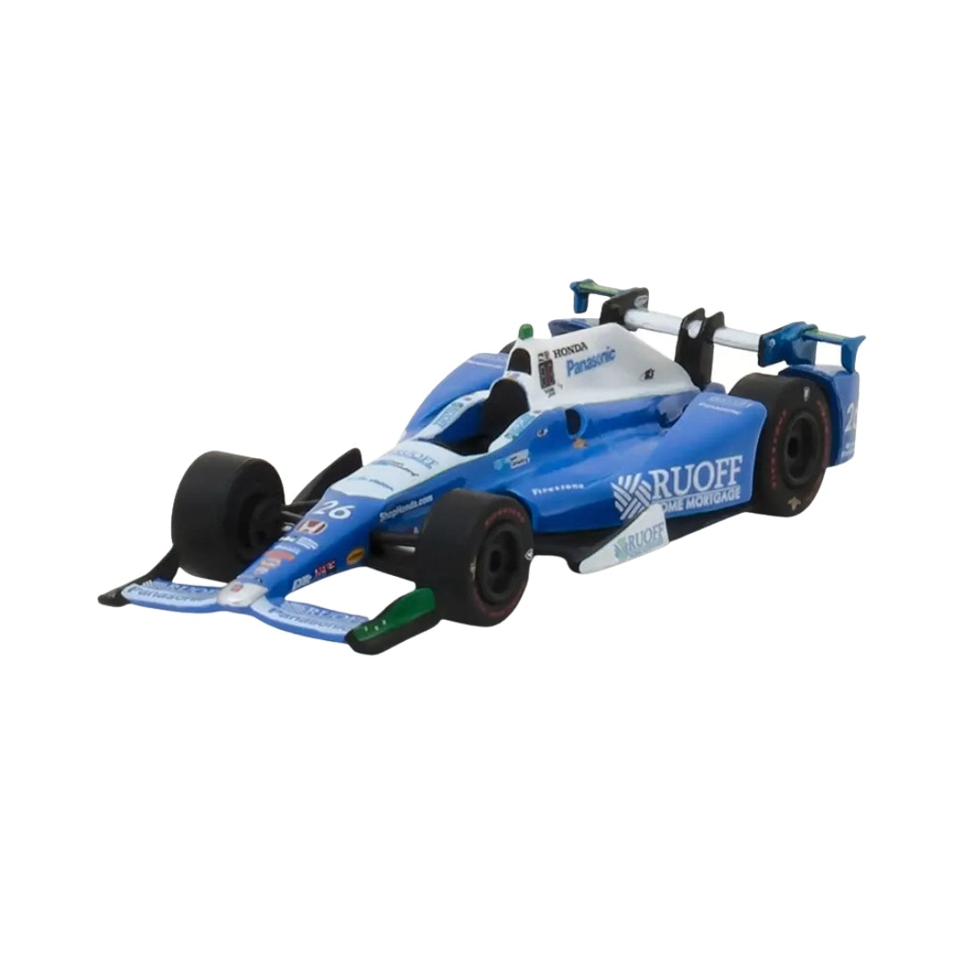 Dallara IndyCar - Blue (#26 Takuma Sato – Ruoff Mortgage, Indy 500 Raced Version)