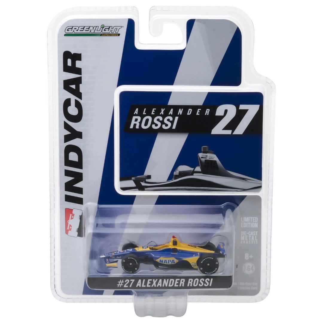 Dallara IndyCar - White & Blue (#27 Alexander Rossi – Napa Auto Parts)