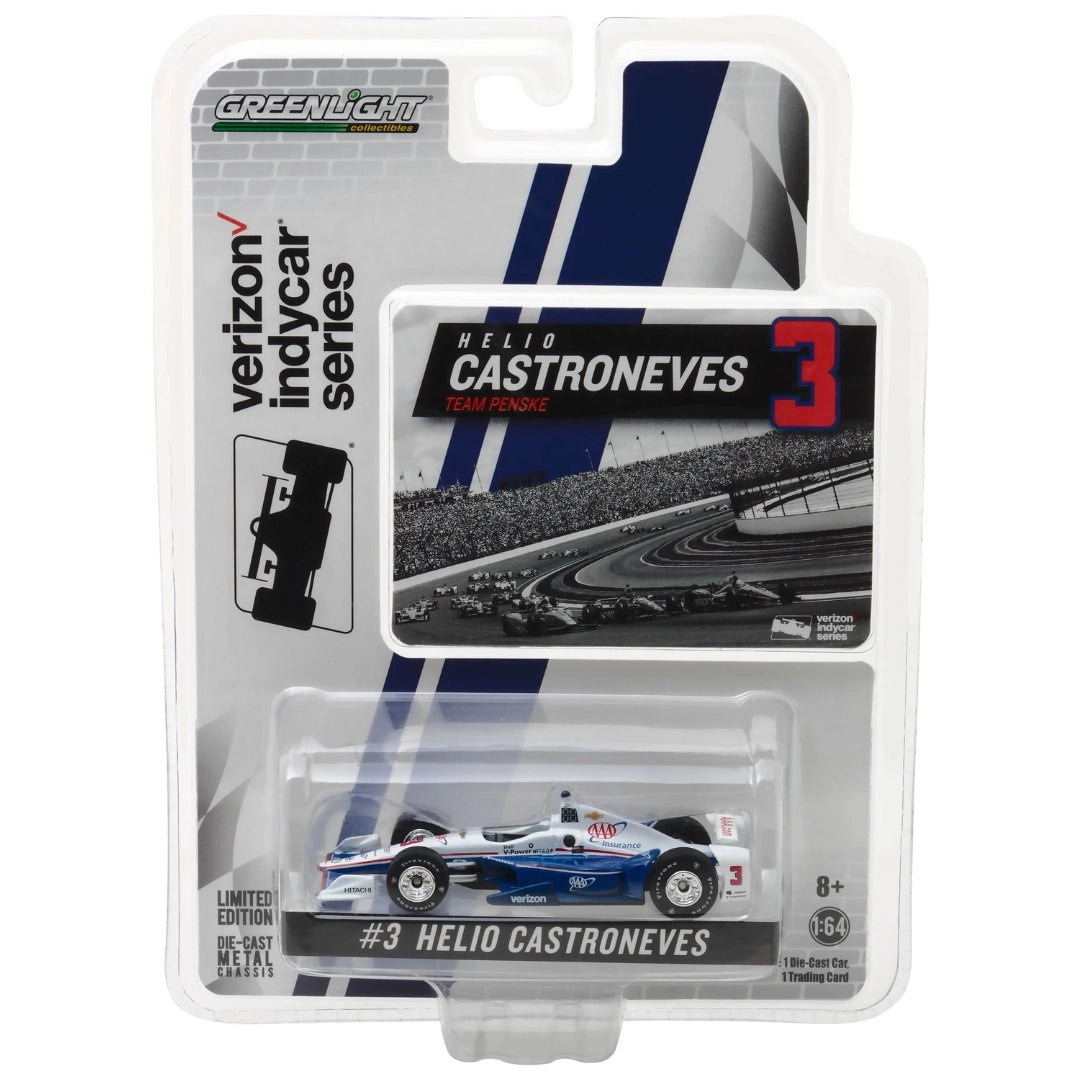 Dallara IndyCar - White & Blue (#3 Helio Castroneves – AAA)