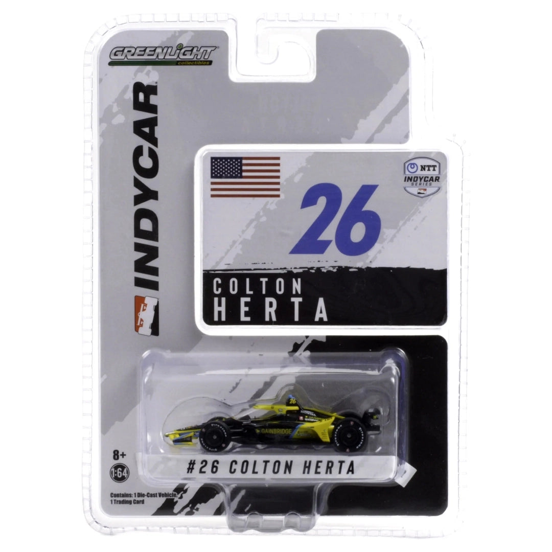 Dallara IndyCar - White & Yellow (#26 Colton Herta)