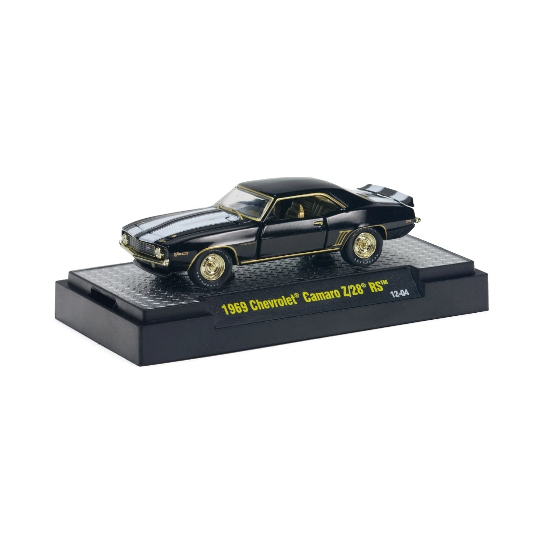 1969 Chevrolet Camaro Z/28 RS - Black & Gold (Clamshell Blister)