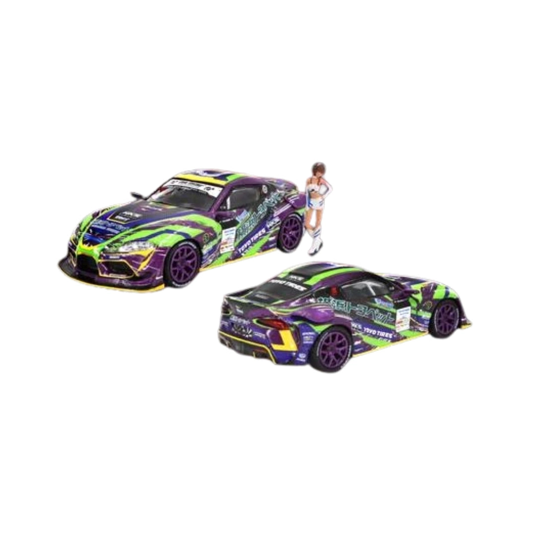 EVA RT Test Type-01 GR Supra D1 Grand Prix Series 2020 with Race Queen Figure