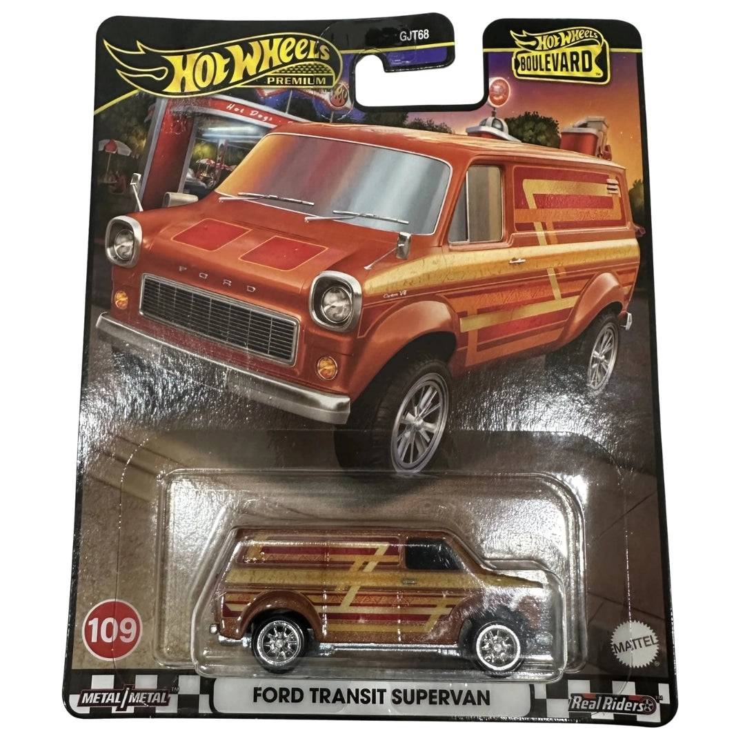 Hot Wheels Ford Transit SuperVan 1:64 - Metalflake Copper