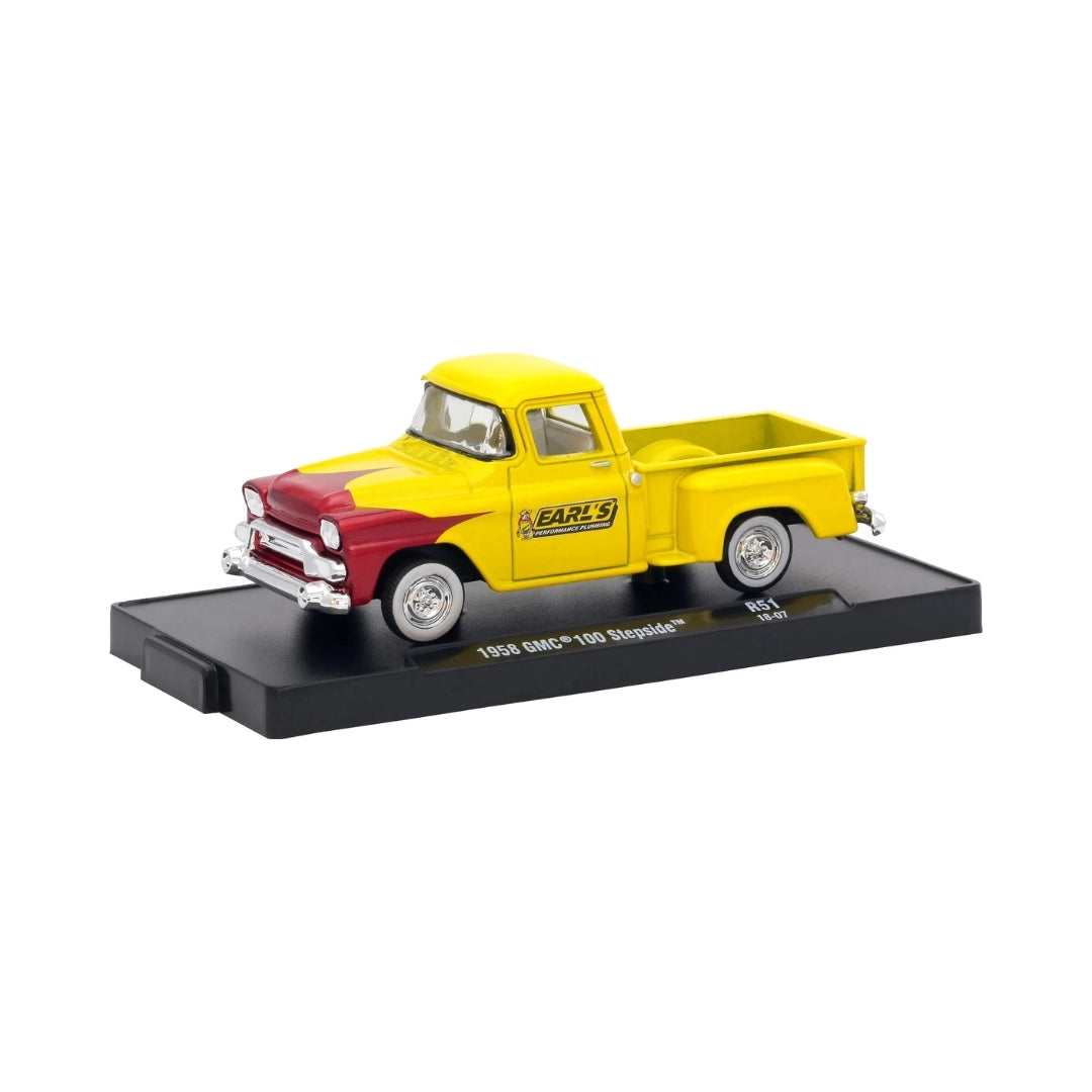 GMC 100 Stepside - Yellow Red Earl's Performance Plumbing