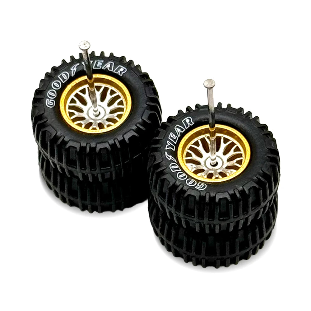 Gold BBS w/ Silver Ring 17mm