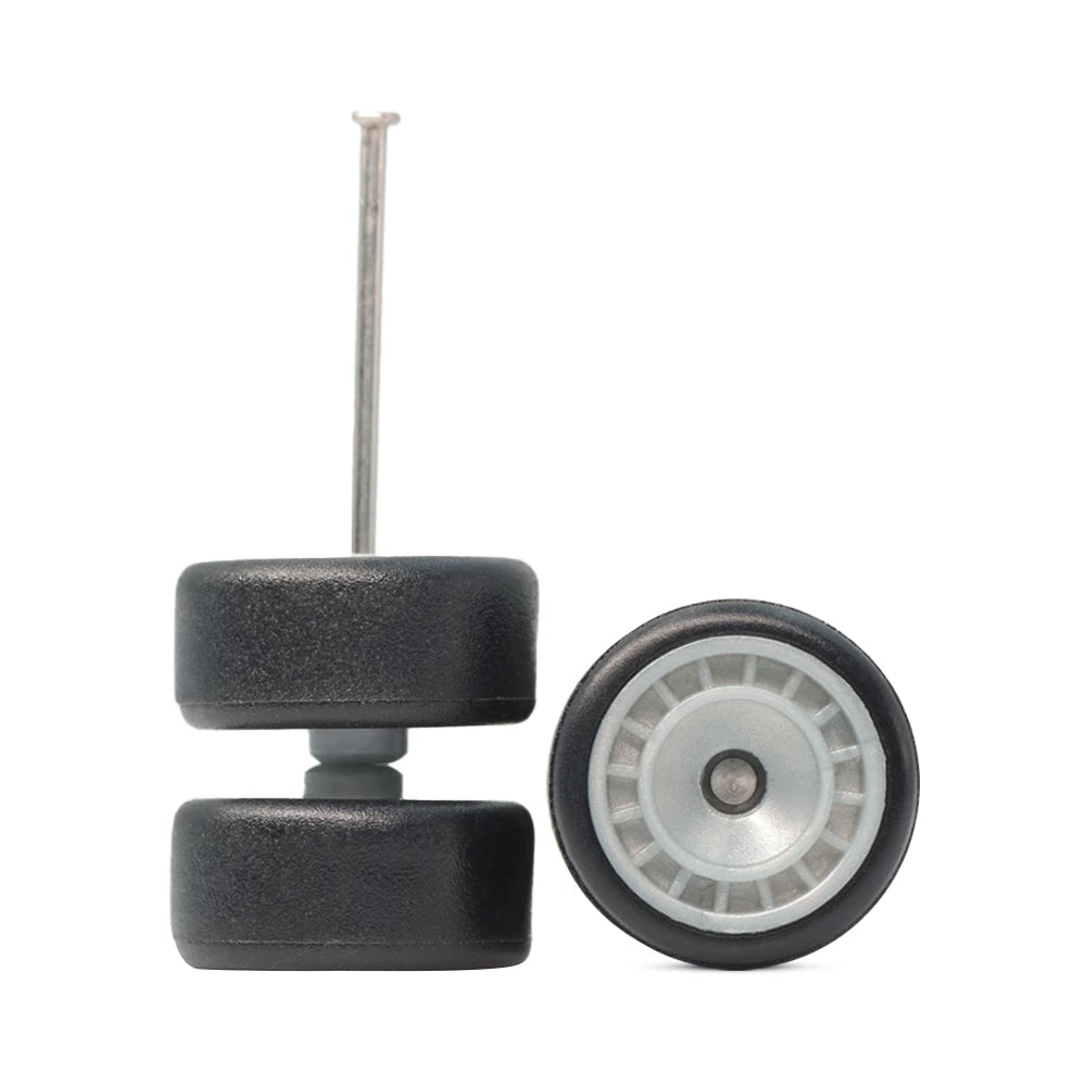 Oz Gray 10mm wheels for toy cars