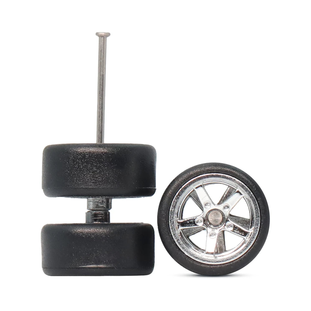 5 Spoke Chrome 10mm Car Wheels