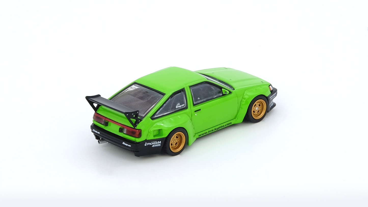 Toyota Corolla Levin AE86 “PANDEM / ROCKET BUNNY” Green