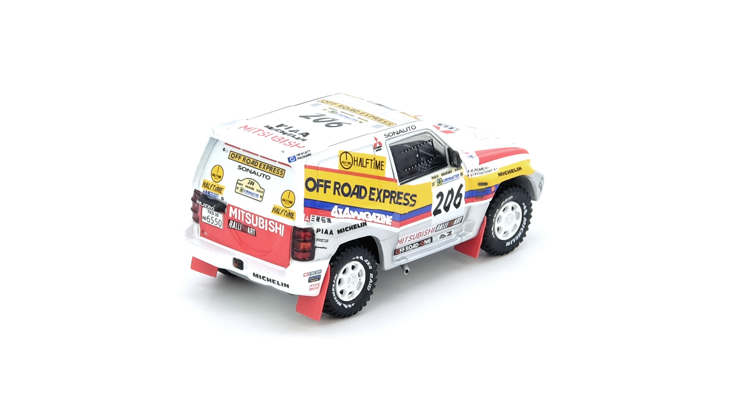 Mitsubishi Pajero Evolution #206 “OFF ROAD EXPRESS” Paris-Granada-Dakar1998 Winner