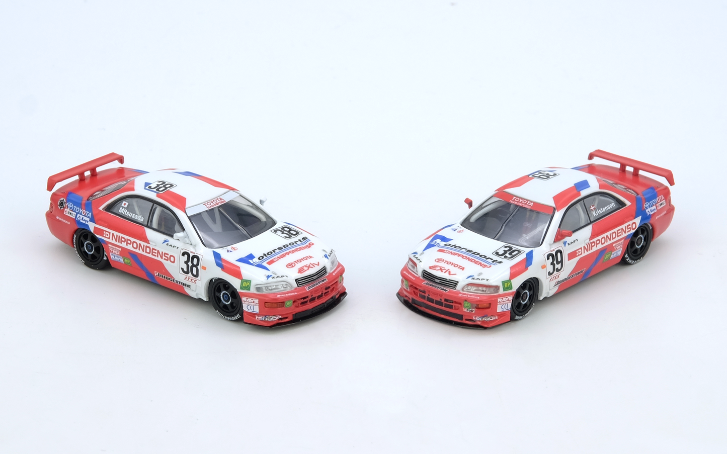 Toyota Corona EXiV #38 & #39 “TOYOTA TEAM CERUMO” JTCC 1995 Box Set Collection