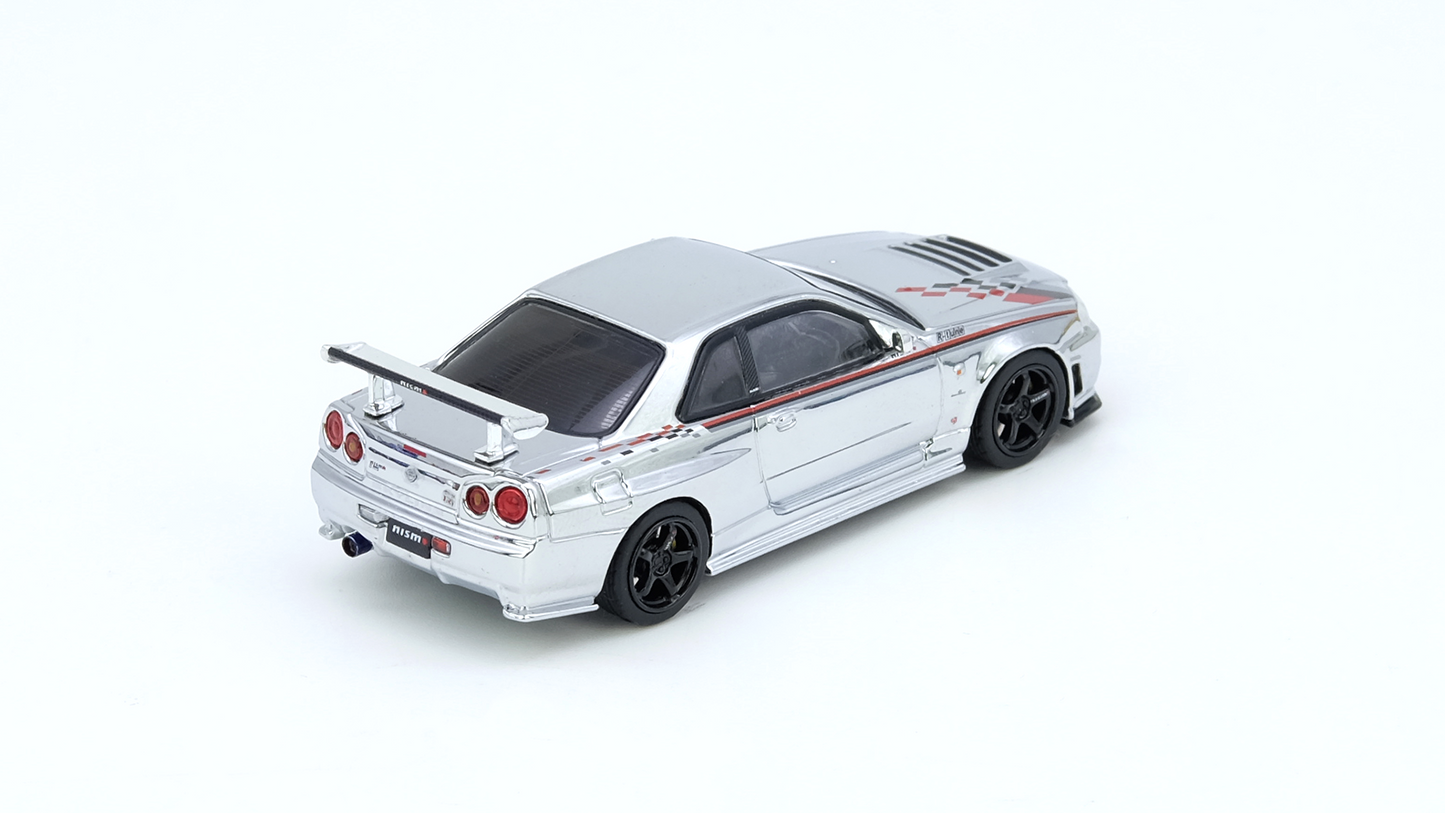 SKYLINE GT-R (R34) NISMO R-Tune Silver Chrome – Hobby Expo China 2023 Event Edition