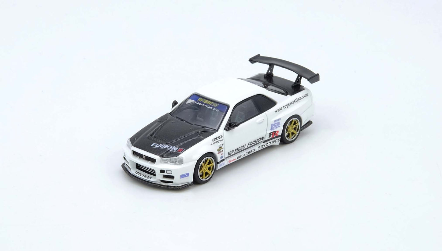 TOP SECRET R34 GT-R White