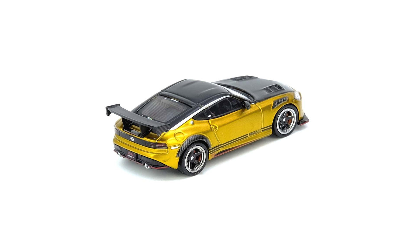 TOP SECRET FAIRLADY Z (RZ34) Gold