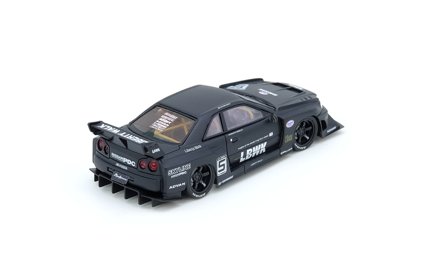 SKYLINE “LBWK” (ER34) SUPER SILHOUETTE Black Matt