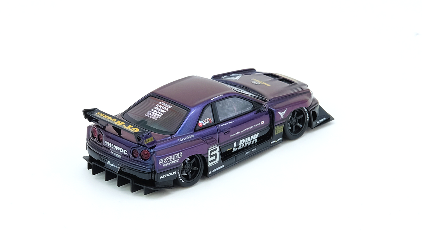 SKYLINE “LBWK” (ER34) SUPER SILHOUETTE MIDNIGHT PURPLE II