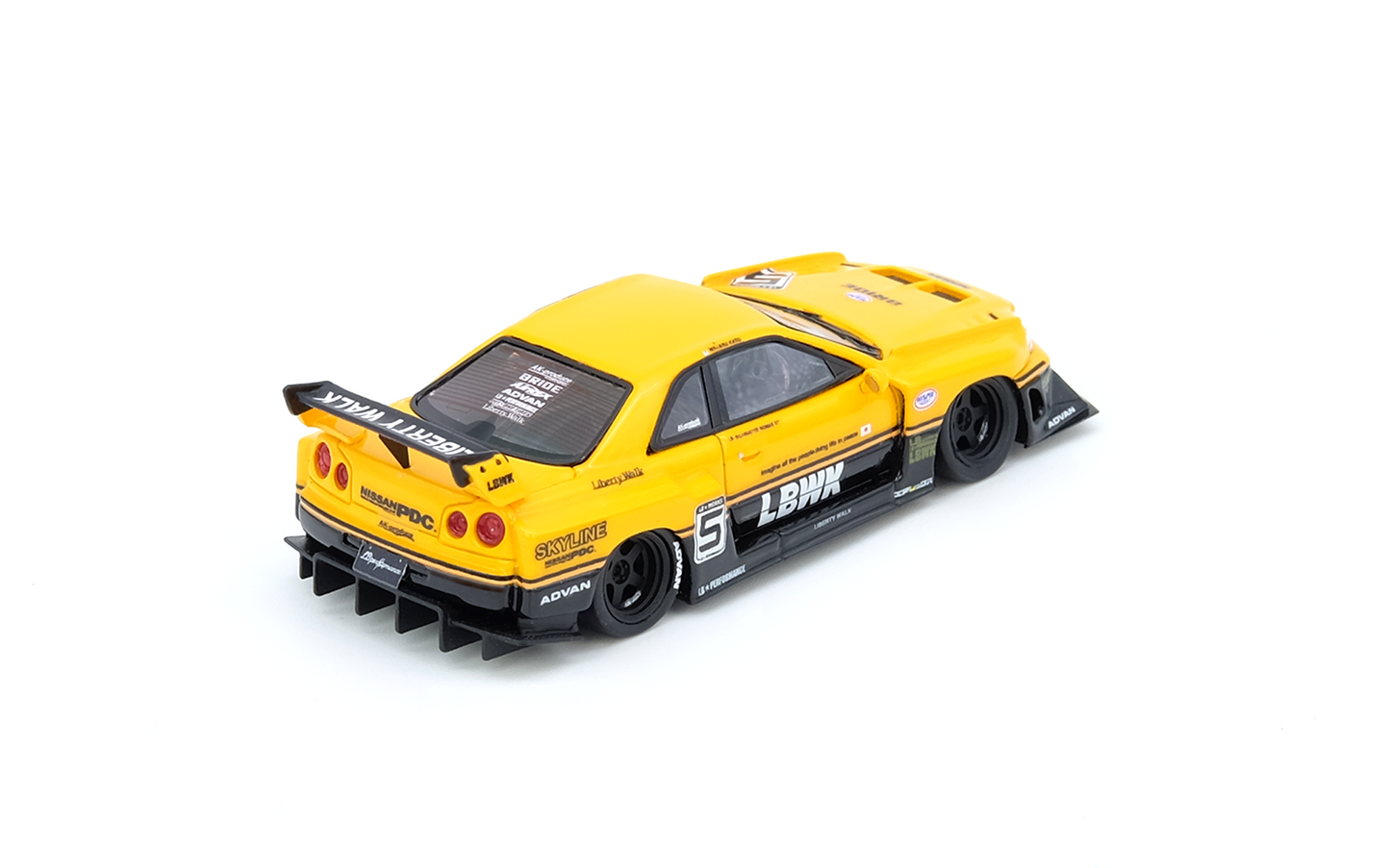 Skyline “LBWK” (ER34) Super Silhouette – Yellow