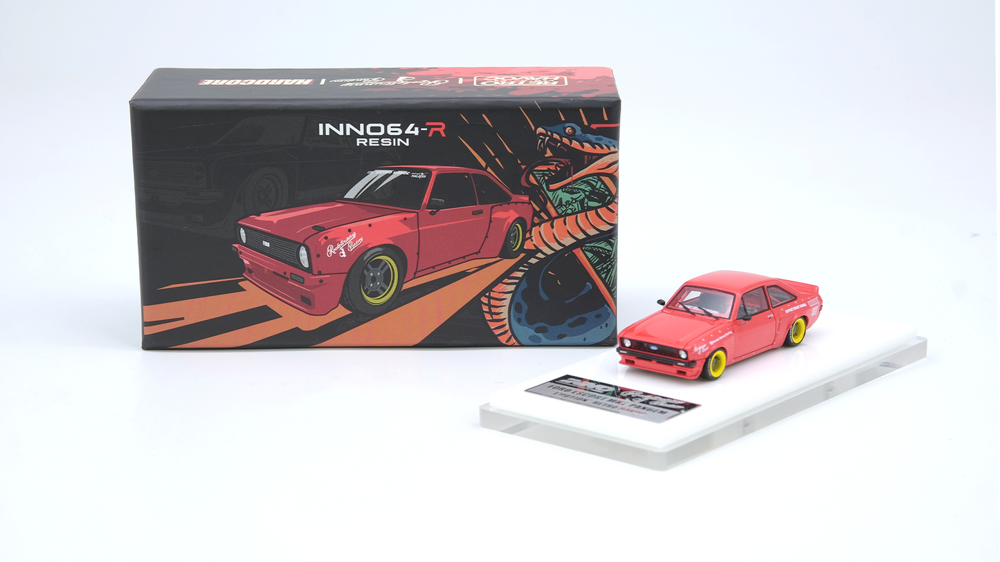 Ford Escort MK2 PANDEM “EMOTION” Retro Havoc Red