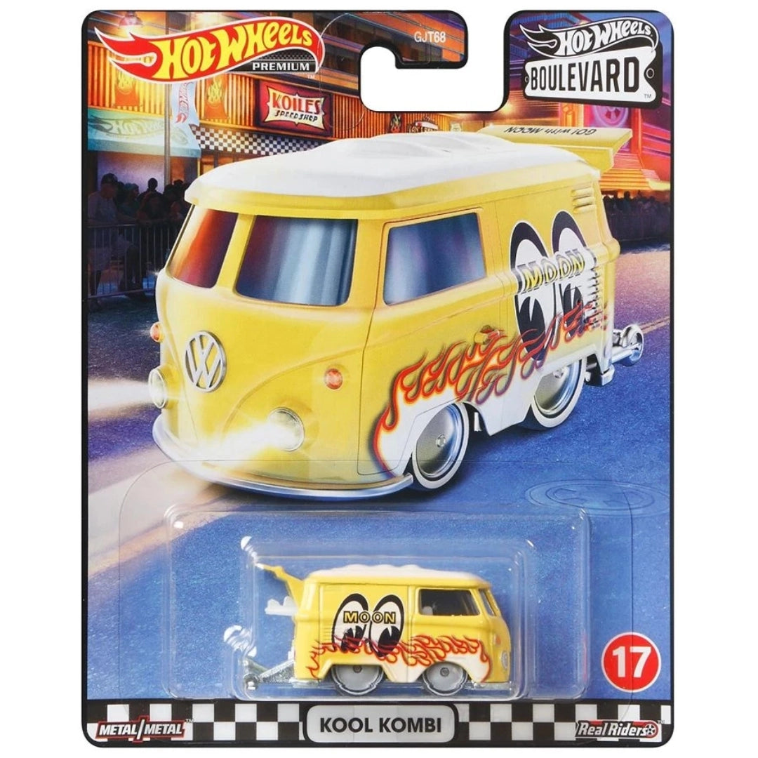 Hot Wheels 1:64 Kool Kombi Yellow