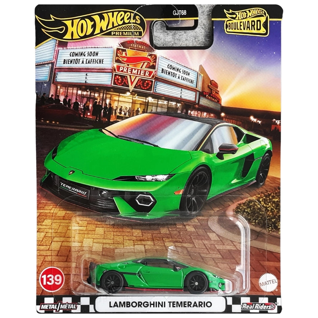 Hot Wheels 1:64 Lamborghini Temerario Verde Mercurius