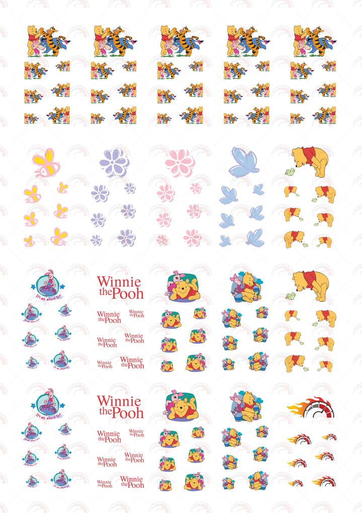 Winnie the Pooh Custom Car Decals