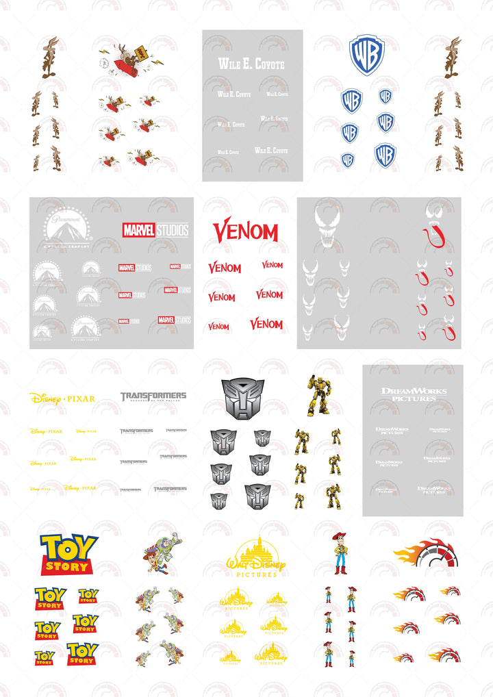 Wile E. Coyote Car Decals
