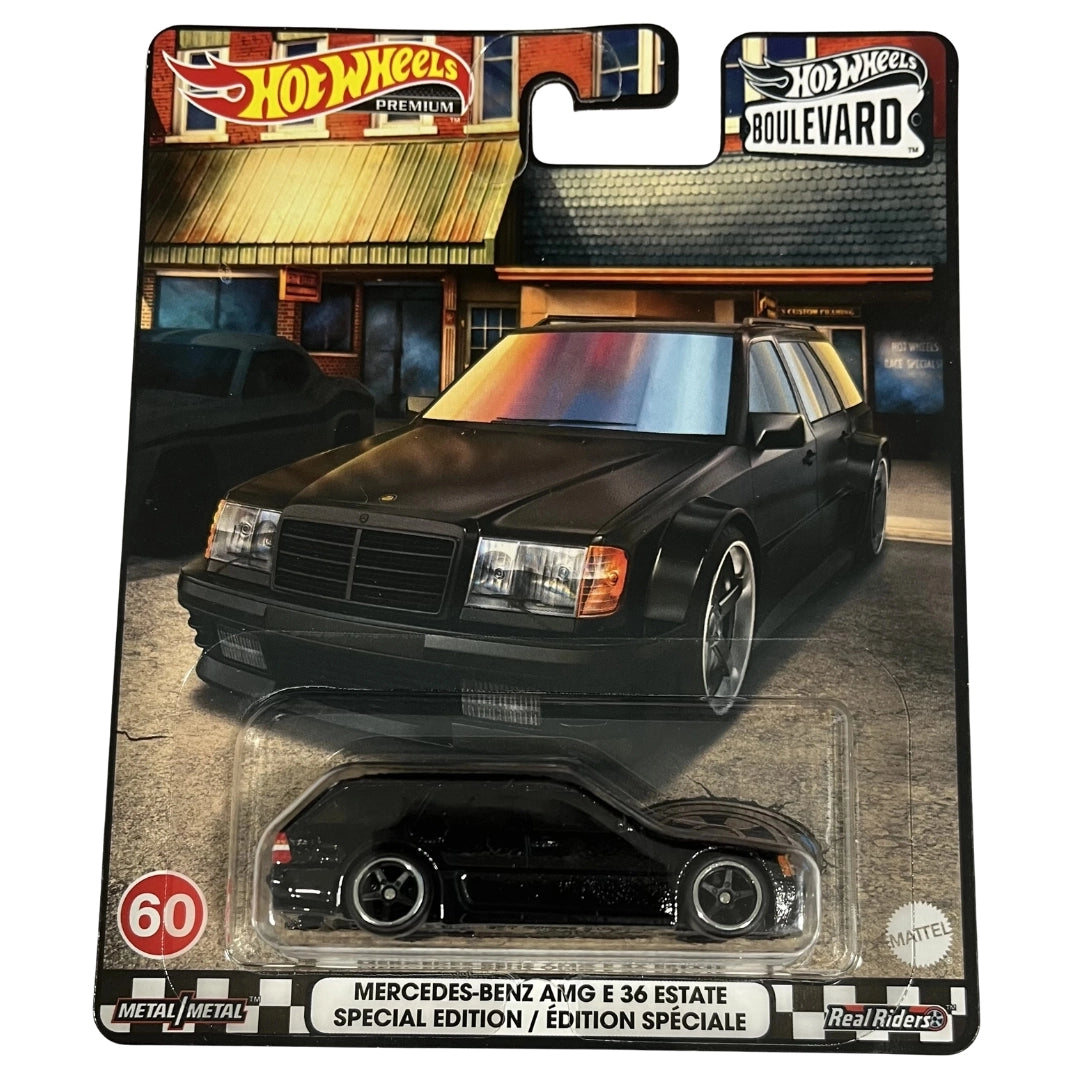 Hot Wheels 1:64 Mercedes-Benz AMG E 36 Estate Special Edition Black