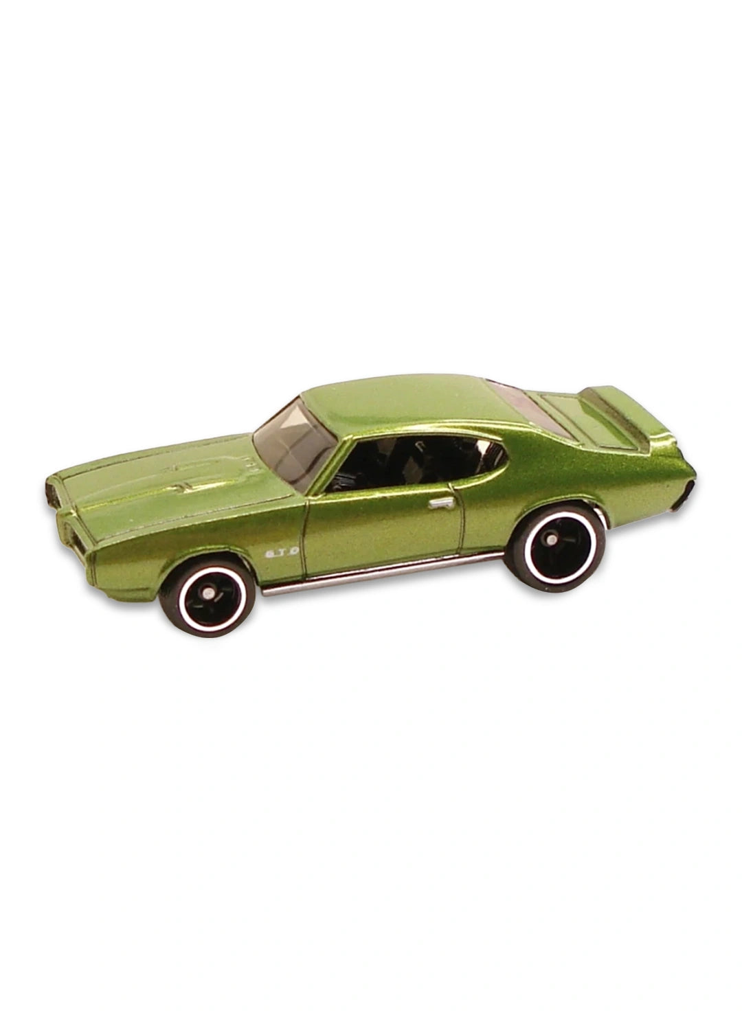 Hot Wheels Garage 2010 '69 Pontiac GTO 1:64 – Metalflake Olive Green
