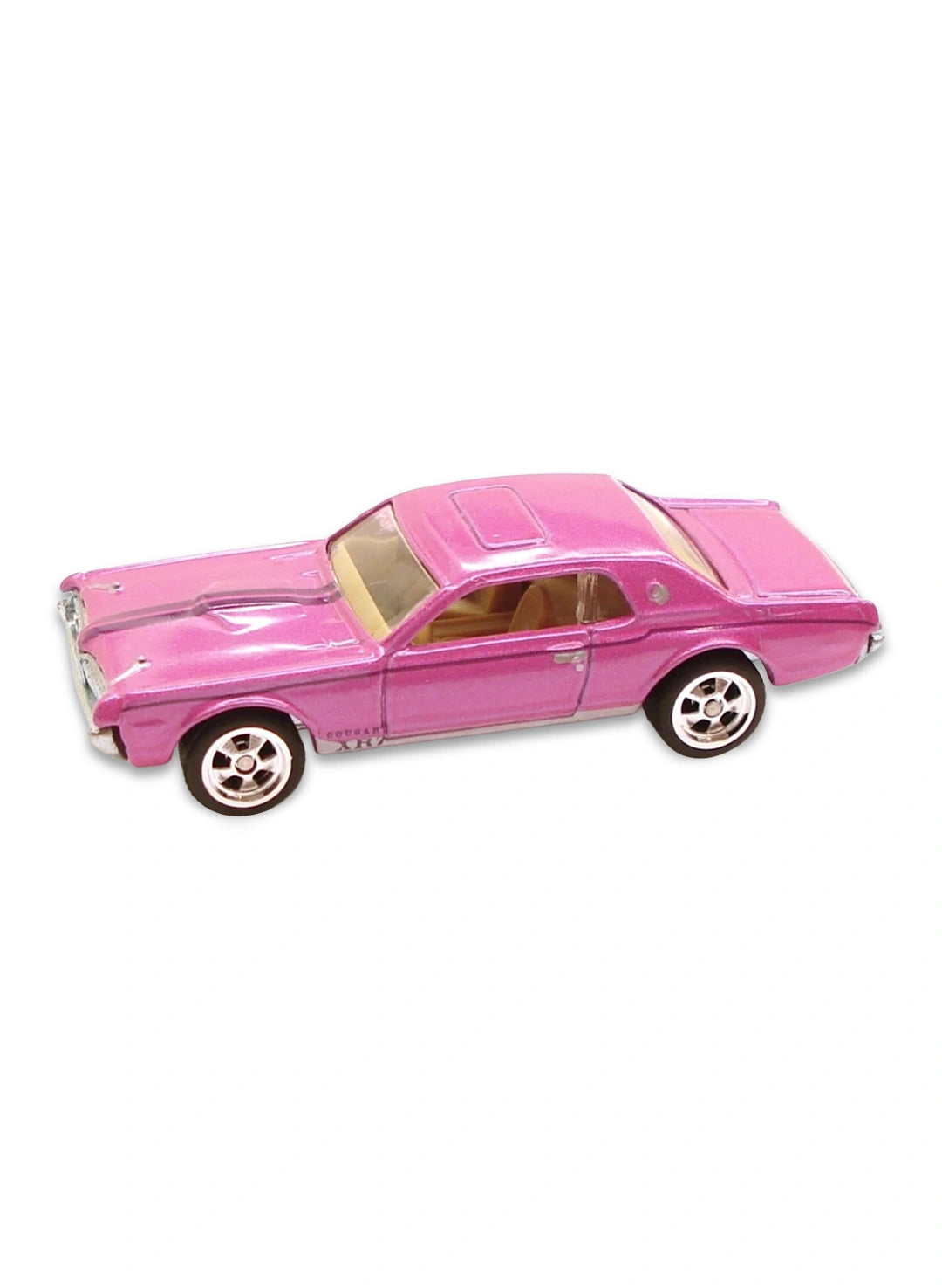 Hot Wheels Larry's Garage 2009 Mercury '68 Mercury Cougar 1:64 – Metalflake Pink