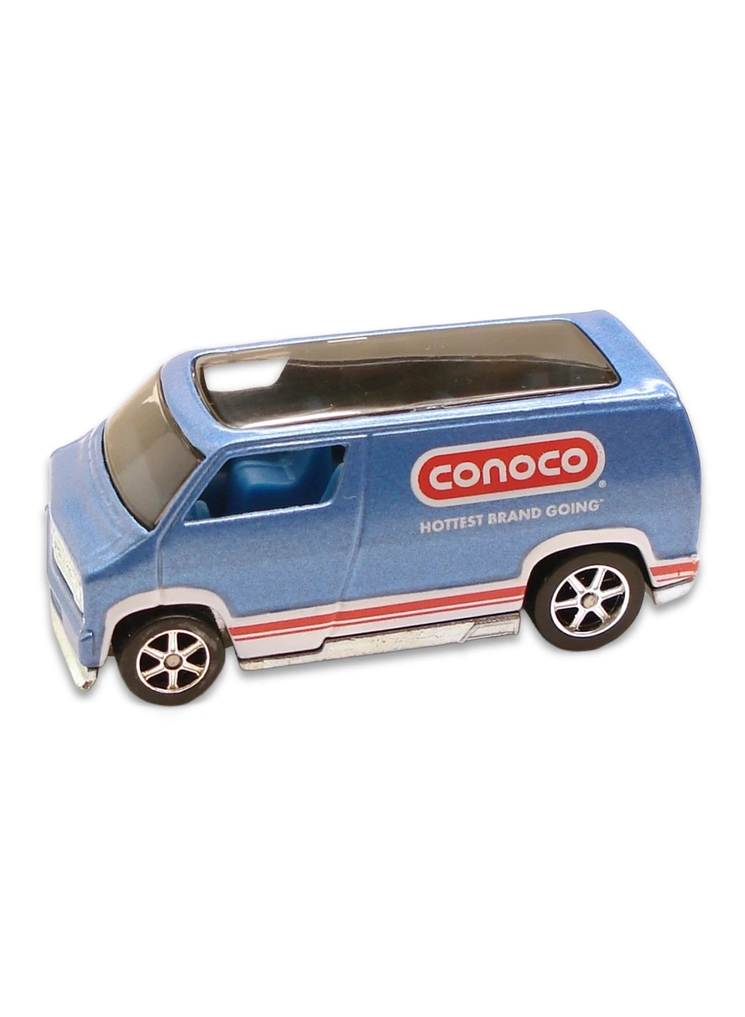 Hot Wheels Delivery Slick Rides 2010 Custom '77 Dodge Van 1:64 – Metallic Blue & White