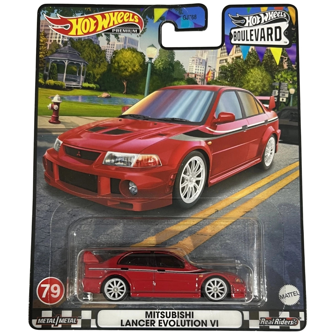 Hot Wheels 1:64 Mitsubishi Lancer Evolution VI Red