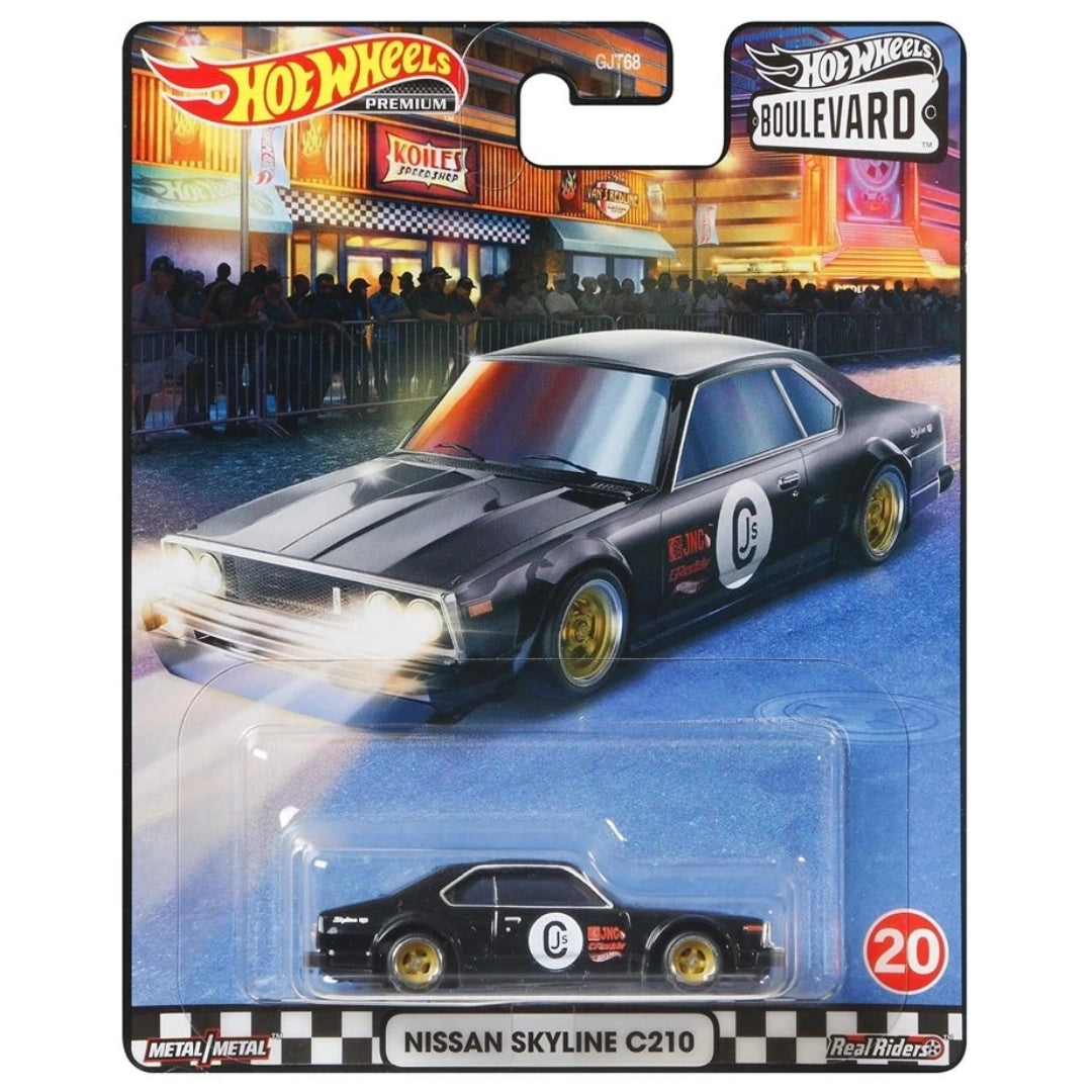 Hot Wheels 1:64 Nissan Skyline C210 Black