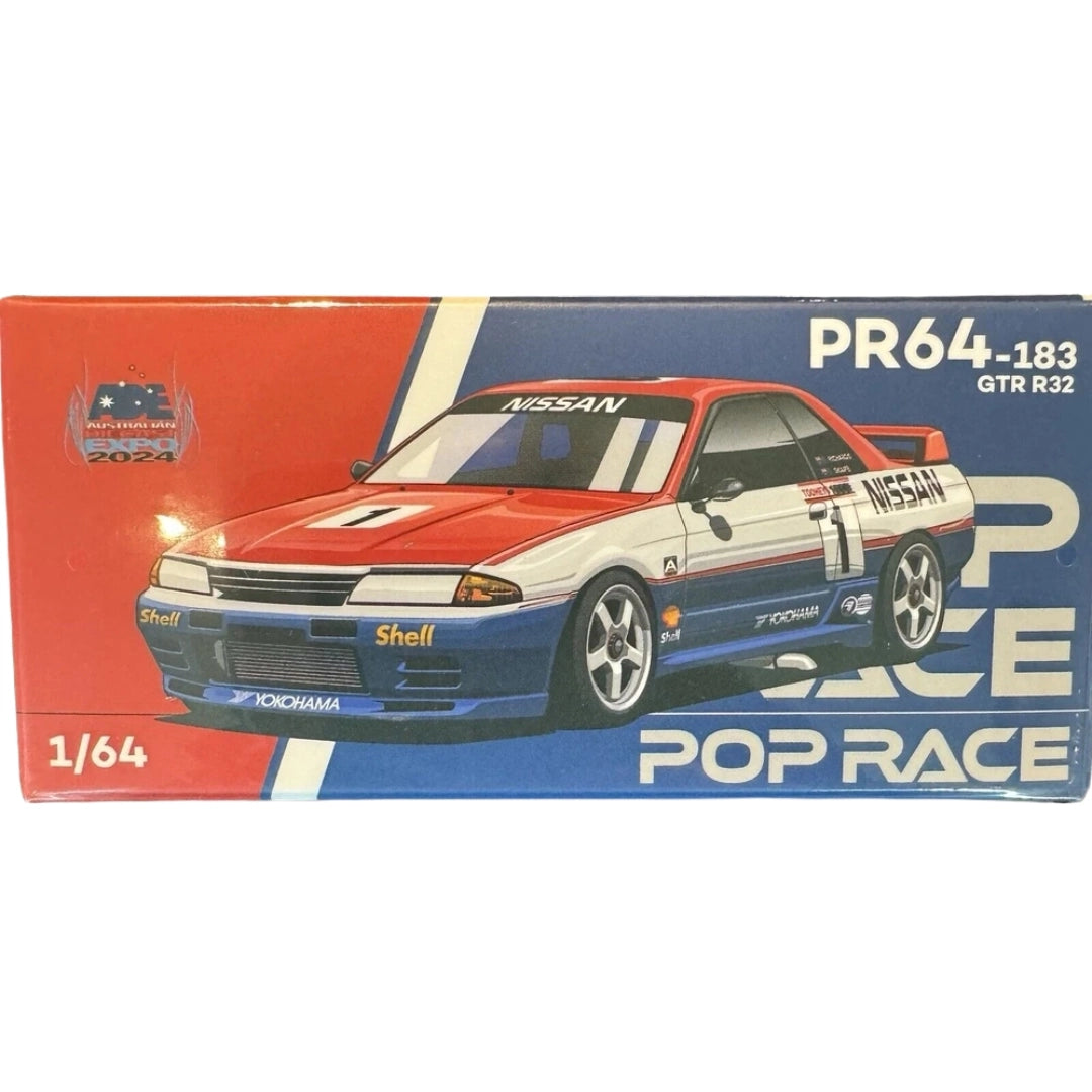 Nissan Skyline GT-R R32 - Red/White/Blue (Australian Diecast Expo Exclusive)