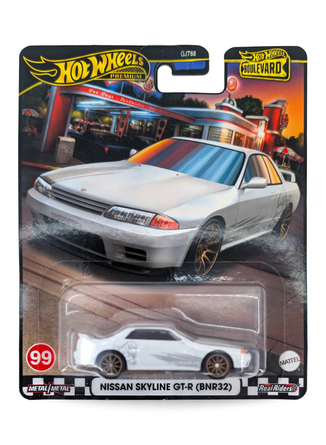 Hot Wheels Boulevard (After 2013) – 2024 Nissan Skyline GT-R (BNR32) 1:64 - White