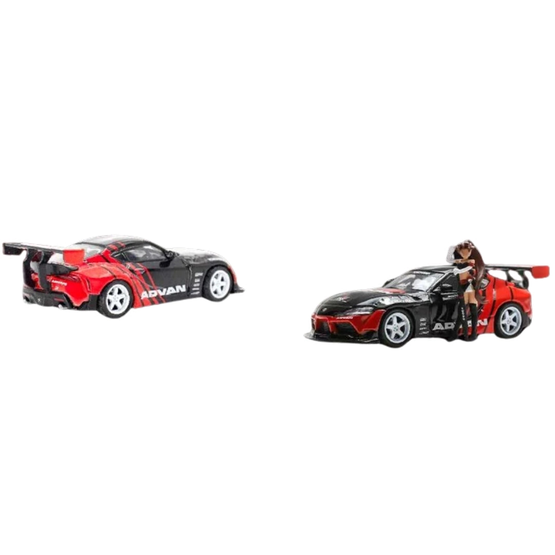 Pandem GR Supra Advan Livery & Race Queen Set