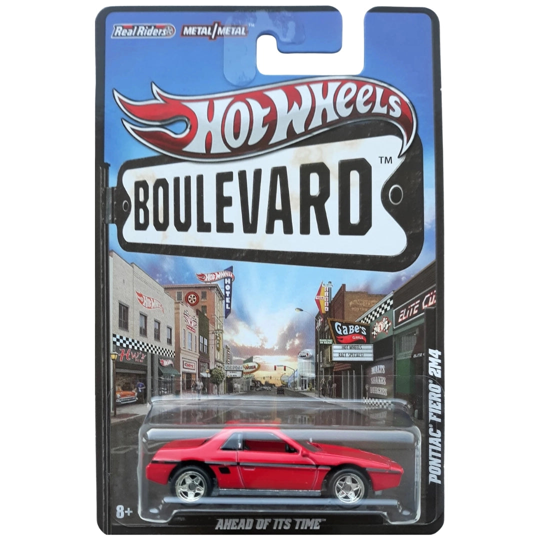 Hot Wheels 1:64 Pontiac Fiero 2M4 Red