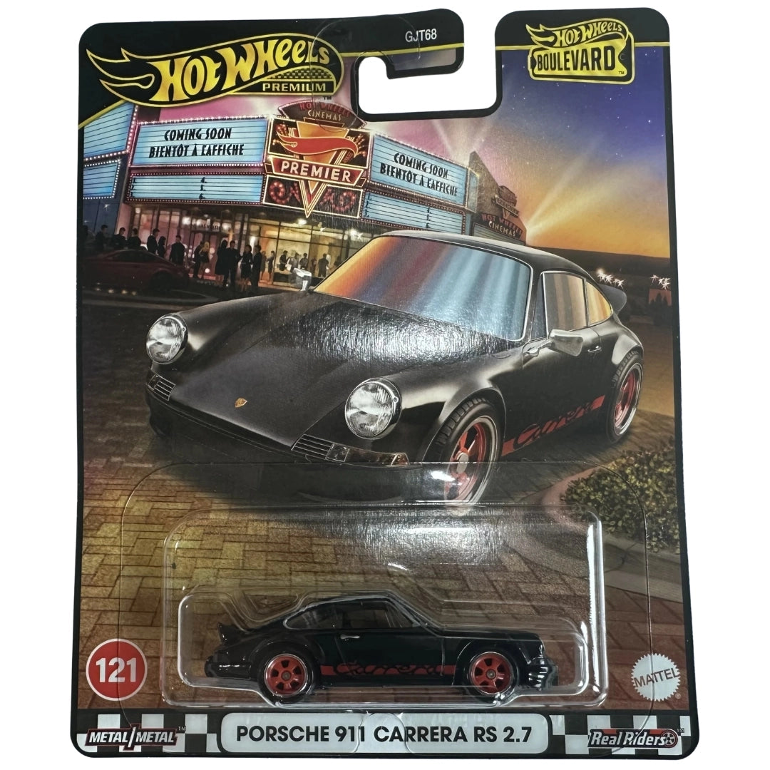 Hot Wheels 1:64 Porsche 911 Carrera RS 2.7 Black