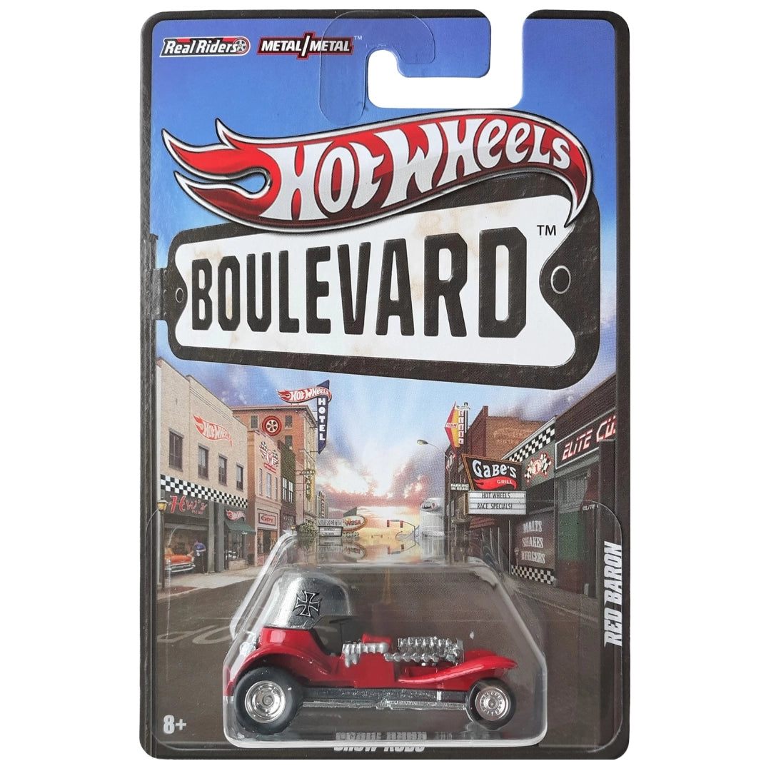 Hot Wheels 1:64 Red Baron Red