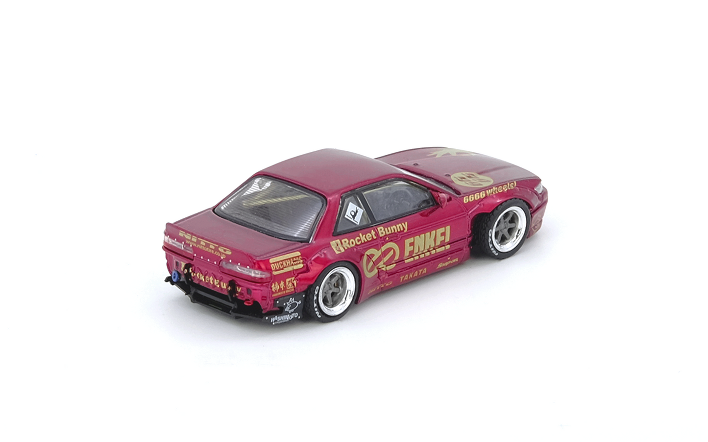 NISSAN SILVIA (S13) V2 PANDEM / ROCKET BUNNY Red Metalic