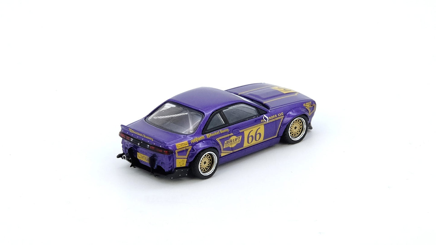 NISSAN SILVIA (S14) “ROCKET BUNNY” BOSS AERO Metallic Purple