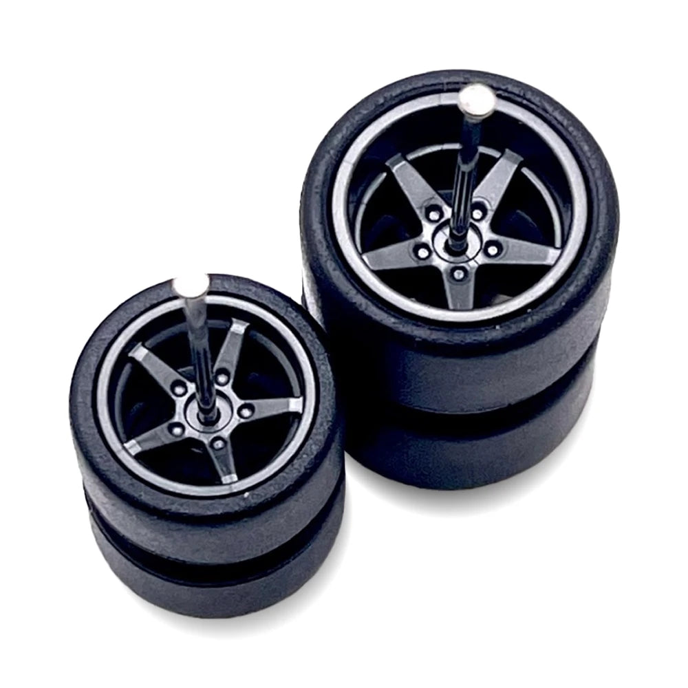 Staggered Advan V2 Graphite 11mm / 13mm (shorter axle)