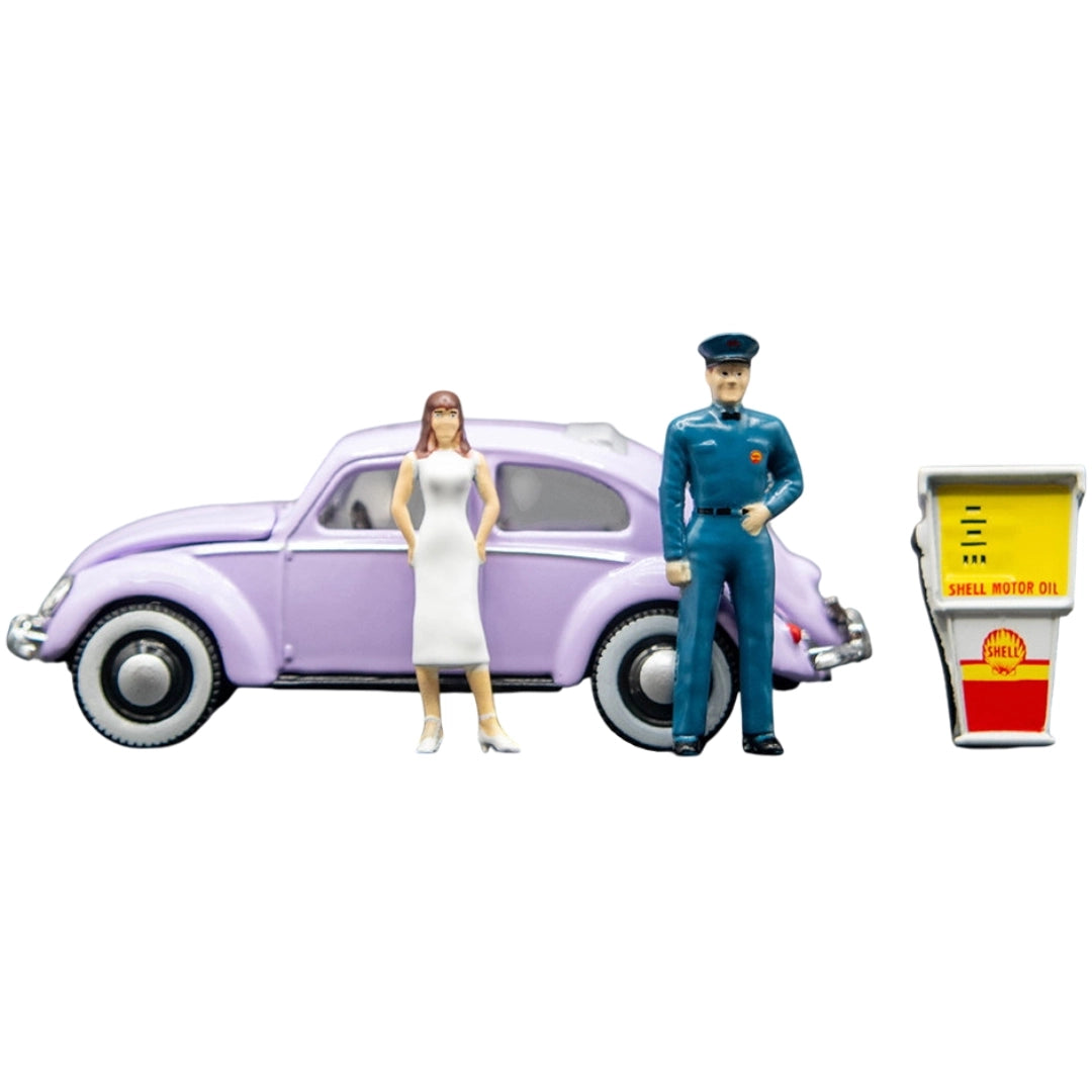 Volkswagen Beetle - Light Purple (Silver Chrome Details)