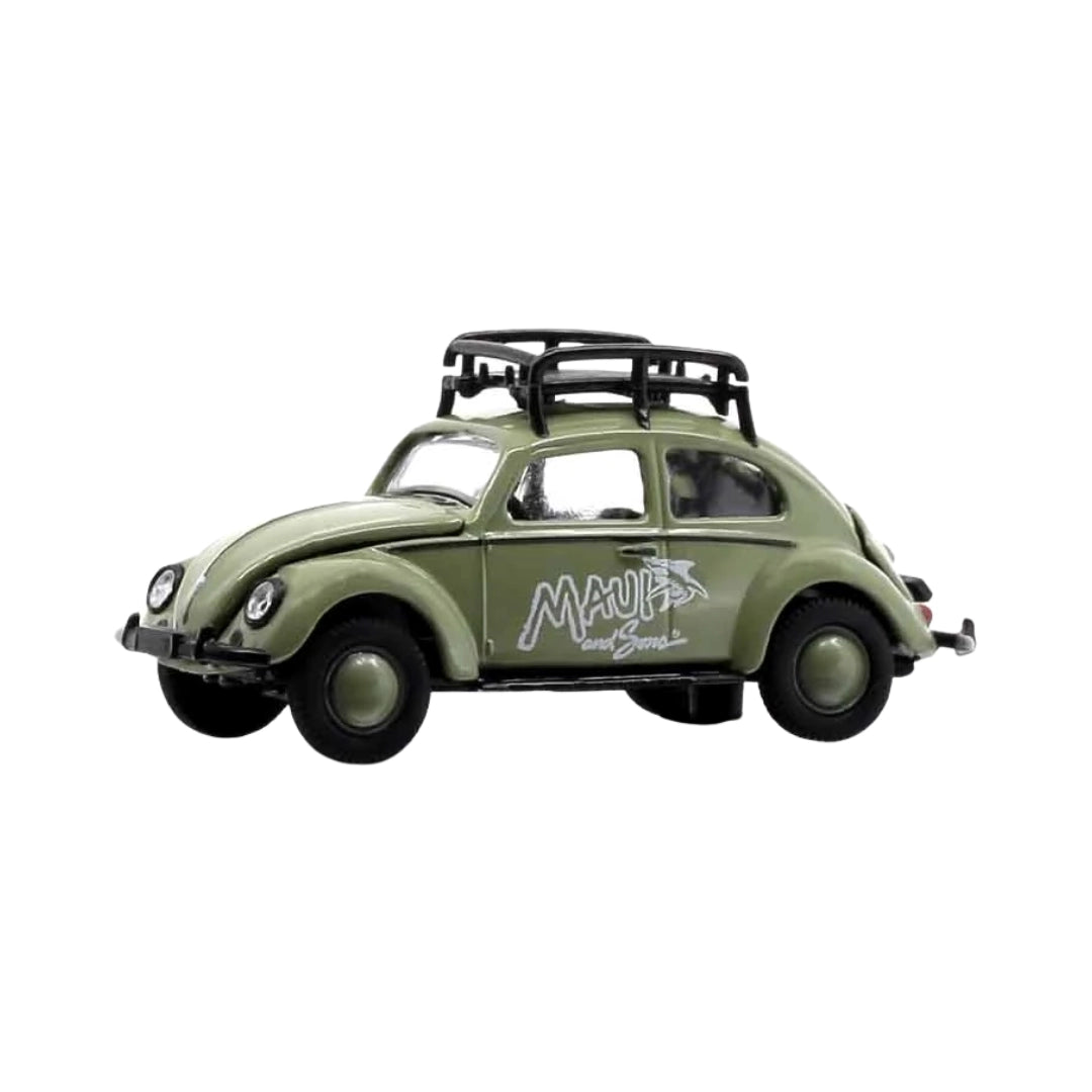 Volkswagen Beetle - Olive Green (Maui and Sons Livery with Roof Rack)