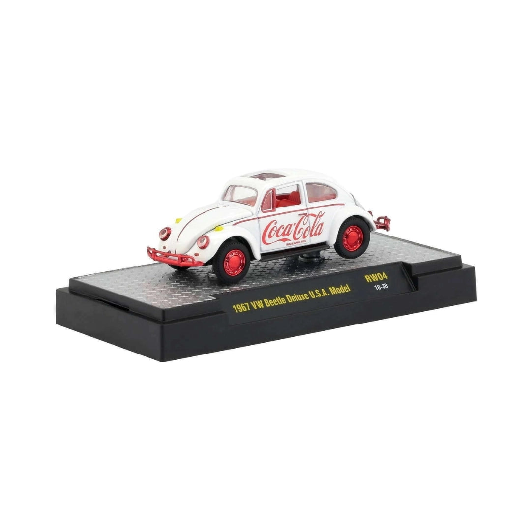 Volkswagen Beetle - White/Red (Coca-Cola Chase Version)
