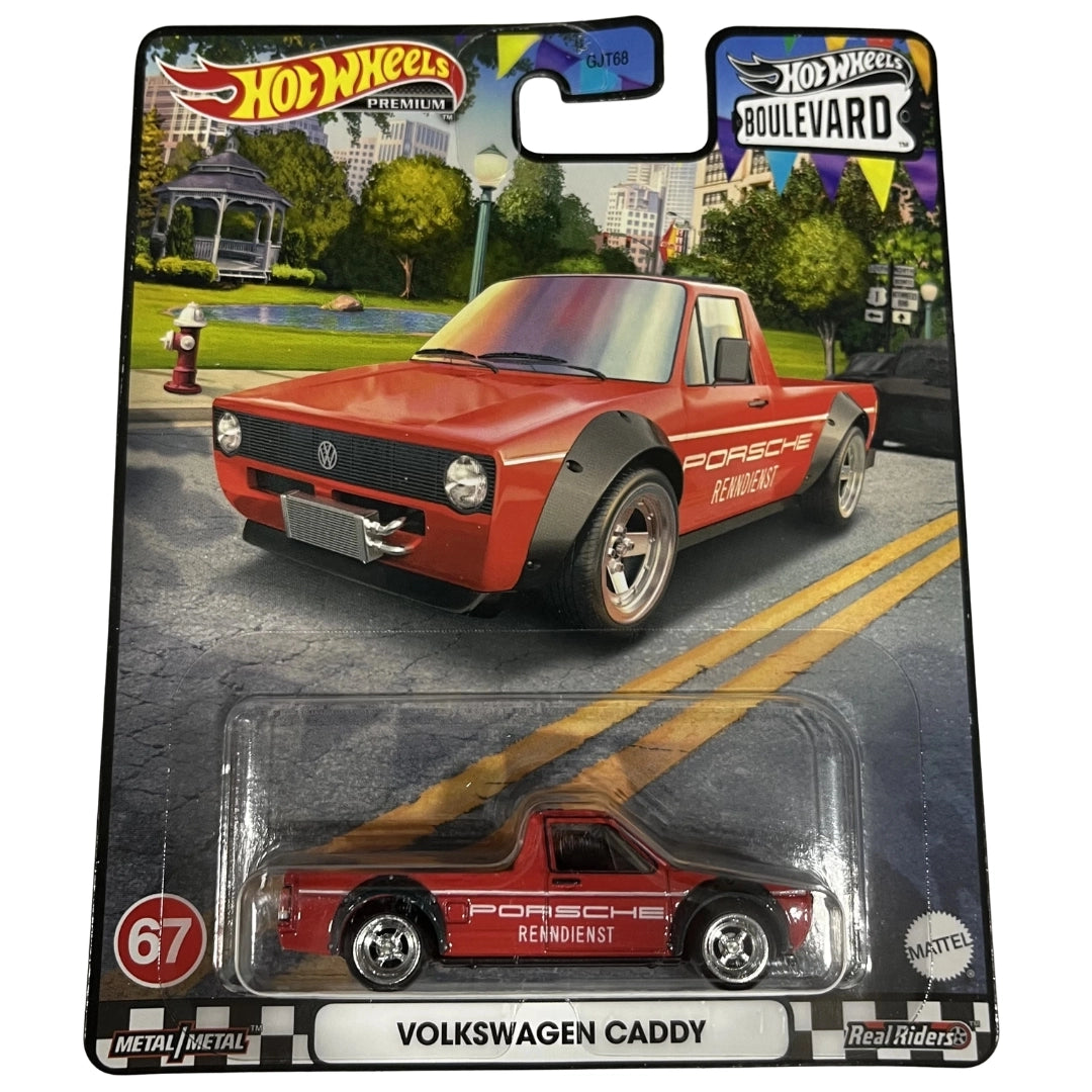 Hot Wheels 1:64 Volkswagen Caddy Red