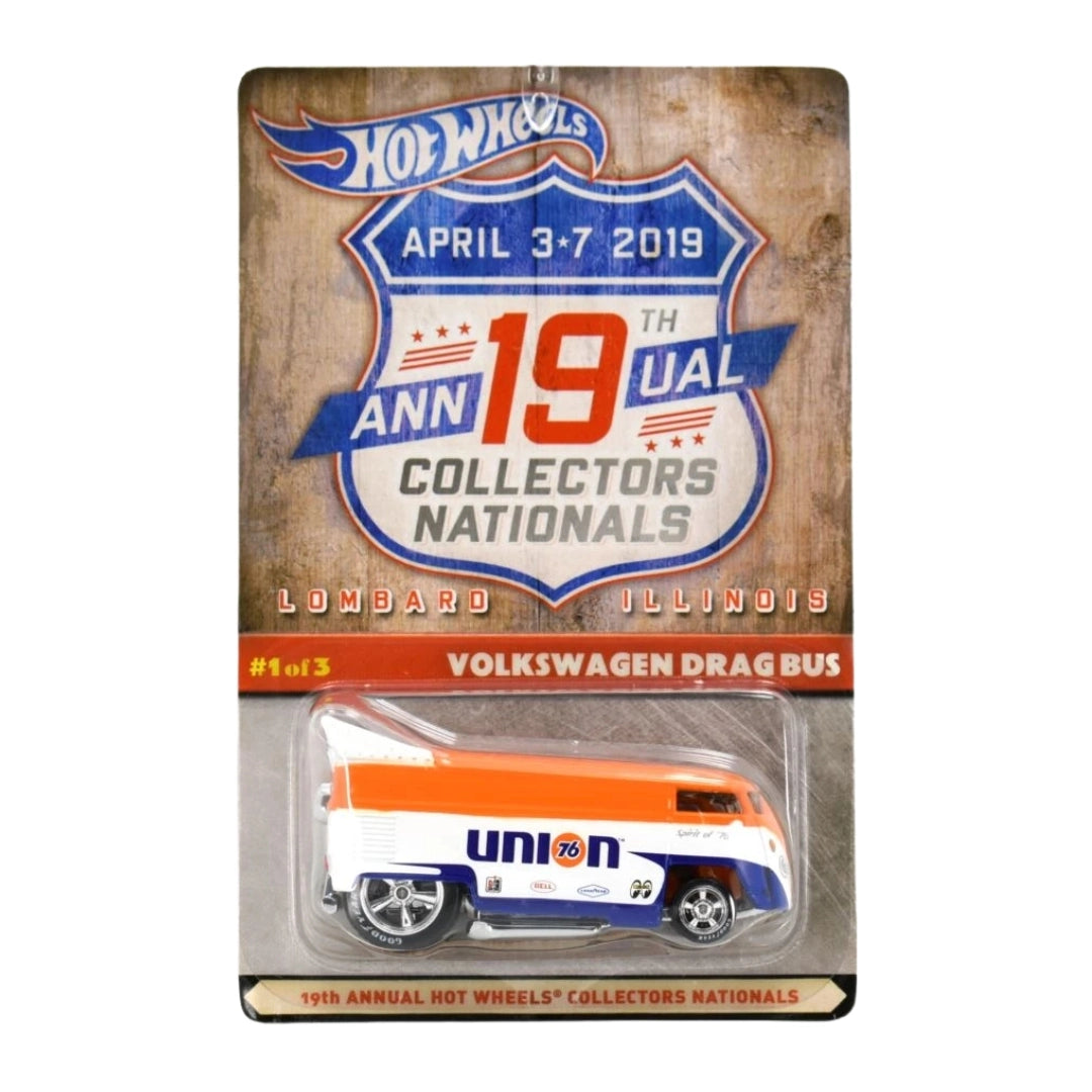 Volkswagen Drag Bus – Orange, White & Blue