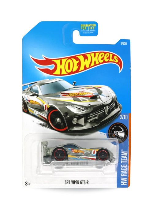 Hot Wheels Walmart Exclusive ZAMAC Editions 2016 Dodge SRT Viper GTS-R 1:64 – ZAMAC