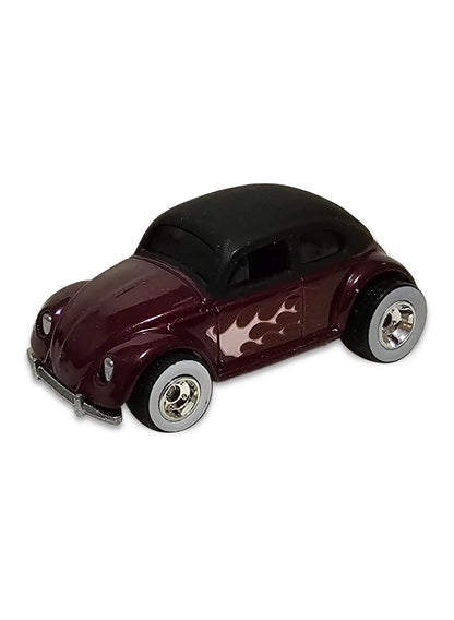 Hot Wheels Volkswagen Garage 2011 Volkswagen Beetle 1:64 – Matte Black & Metallic Magenta
