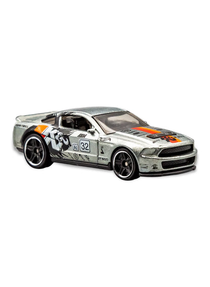 Hot Wheels Walmart Exclusive ZAMAC Editions 2015 Ford '10 Ford Shelby GT500 1:64 – ZAMAC